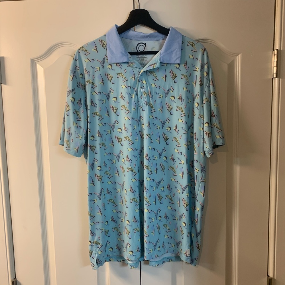 90s throwback Performance Polo - Picture 2 of 3